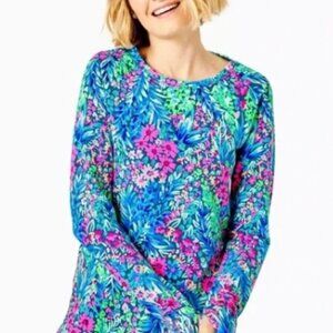 Lilly Pulitzer Blythe Luxletic Pullover XXL